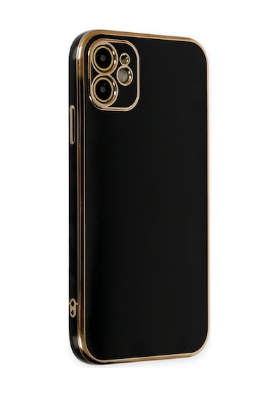 Apple Uyumlu iPhone 12 Kılıf Luxury Seri Kamera Korumalı Silikon Kapak