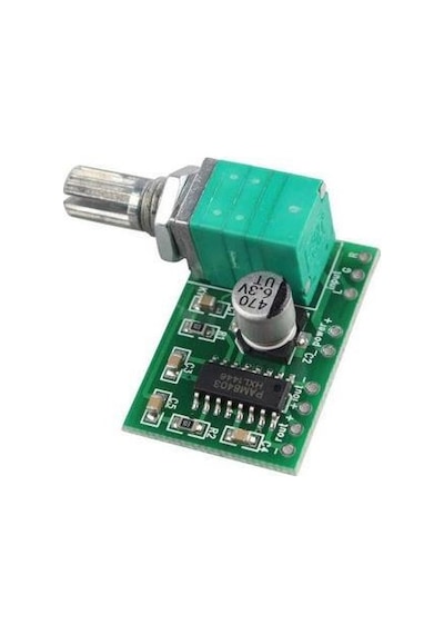 Elektronikport-Ayarlı Pam8403 2 Kanal 3W Mini Amplifikatör
