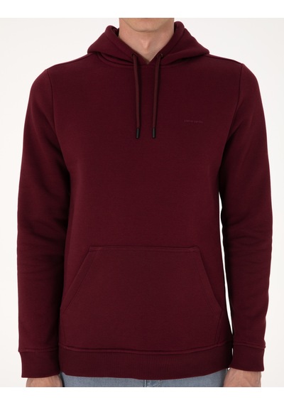Pierre Cardin Erkek Bordo Sweatshirt 50314055-vr014 Bordo