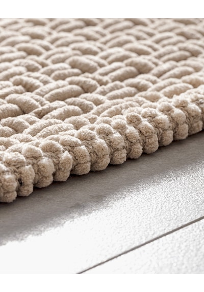 Madame Coco Najac Banyo Paspas - Bej - 50x80 Cm 8684427045367 Ekru