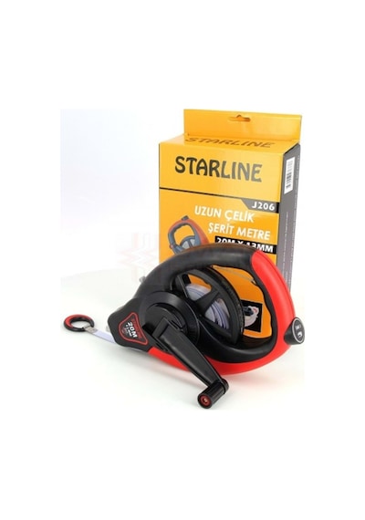 Starline J206 Uzun Çelik Metre 20 M X 13 Mm