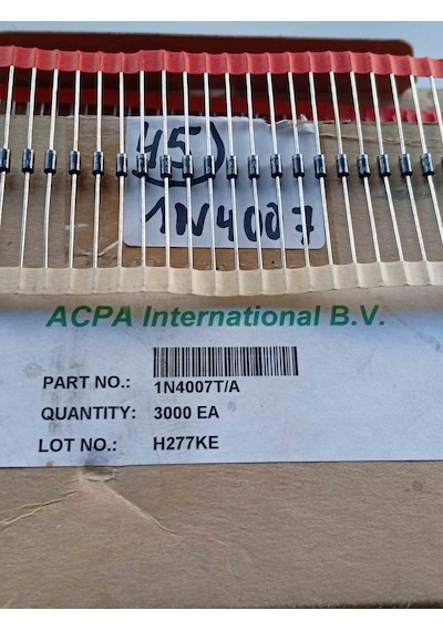 1n4007t/a 1a 1000v Acpa Diyot 1000 Adet