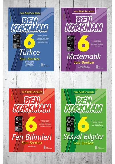 Ata 6.sınıf Ben Korkmam Seti