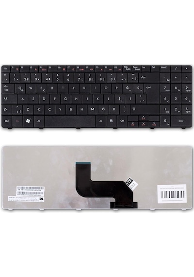 Gateway Nv52 Nv54 Nv59 Nv53 Notebook Klavesi Siyat Tr