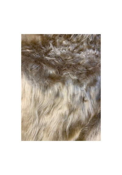 İthal Yumuşak Paris Peluş Kumaş Yüksek Kalite 50 150 Cm Bej Bej