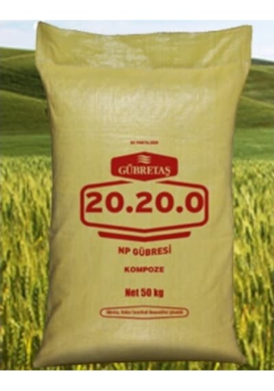 Gübretaş 20-20-0 (Np Azotlu Fosforlu) Kompoze Gübre 50KG