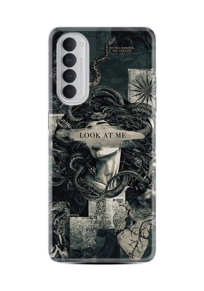 Oppo Reno 4 Pro Kılıf Hayat Serisi Desenli Look At Me-ürün Kodu 2009