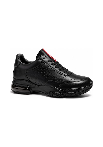 Lufian 111230301 Luke Sneaker Erkek Deri Ayakkabı Siyah