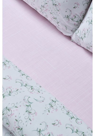 Almira Cotton Feel Nevresim Takımı Çift Kişilik Beyaz