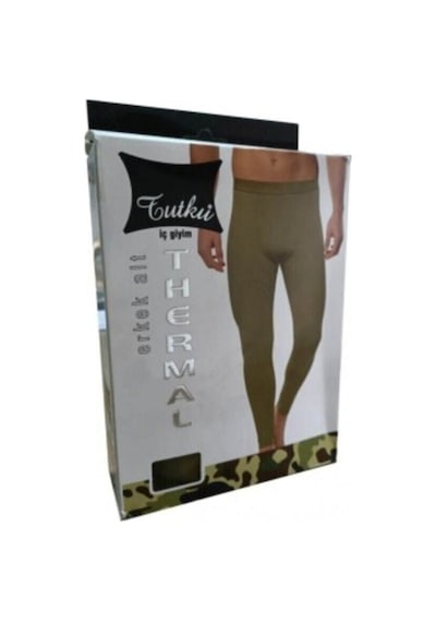 Tutku Erkek Siyah Termal Tayt 3'lü Paket 001