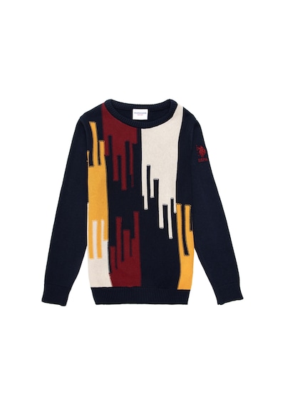 U.S. Polo Assn. Erkek Çocuk Lacivert Kazak 50293050-VR033