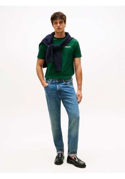 Tommy Hilfiger Hılfıger Herald Back, L6k Yeşil Erkek T-shirt
