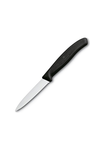 Victorinox Soyma Bıçağı 8 Cm Testere Ağızlı Siyah