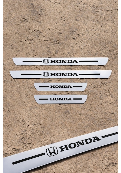 Honda Nikelaj Krom Plastik 4 Parça Kapı Eşik Seti