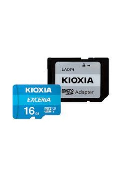 Kioxia SDHC UHS-1 C10 16 GB Exceria Micro Hafıza Kartı