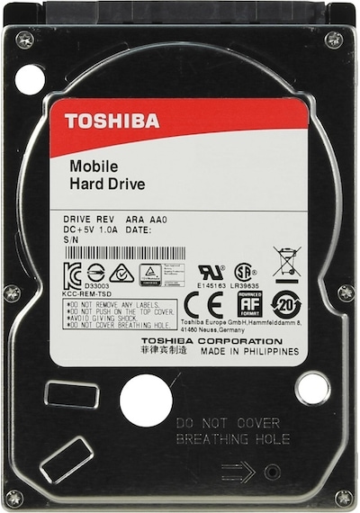 Toshiba MQ01ABF050M 2.5" 500 GB 5400 RPM 8 MB SATA 3 HDD
