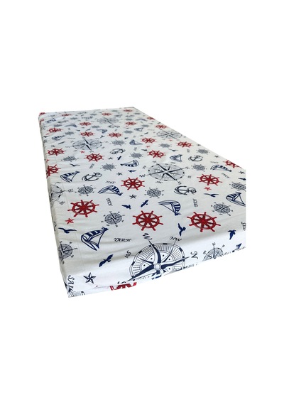Bebek Yatağı 60x120x6 Cm Vip Oyun Parkı Sünger Yatak-marin