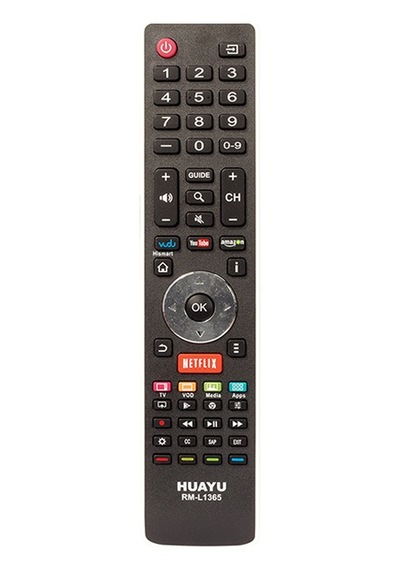 Huayu Rm-l1365 Hısense Lcd Led Kumanda