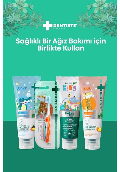 Kids Toothbrush Turuncu-mavi