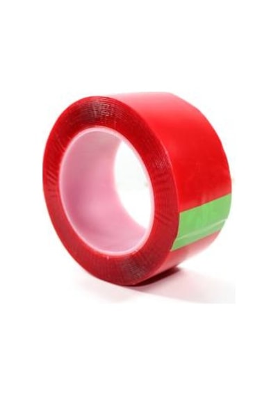 Çift Taraflı Montaj Bantı Silikonlu Şeffaf Tape 50 MMx5 Mt