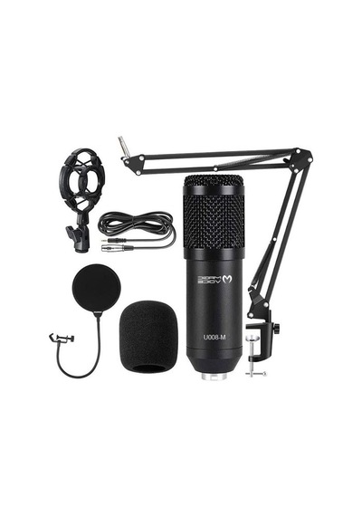 Kondanser Mikrofon, Ses Kaydı Ve Yayın İçin Uygun, +48v Phantom Power