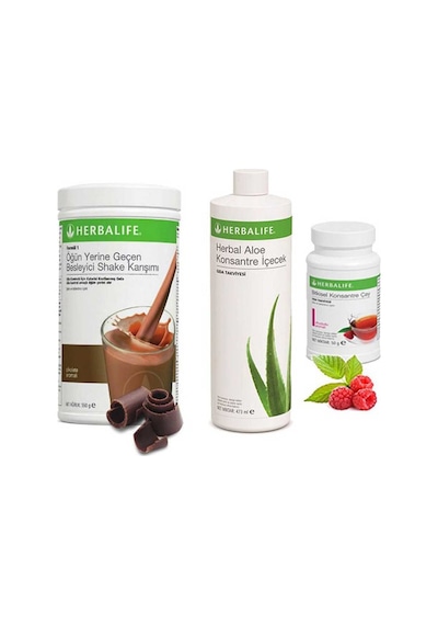 Herbalife Çikolata Shake -aloe Vera Ahududu Çay 50 Gr