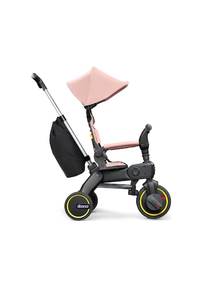 Doona Liki Trike Tek Parça Katlanır 3 Tekerlekli Bebek Bisikleti S3 Pembe