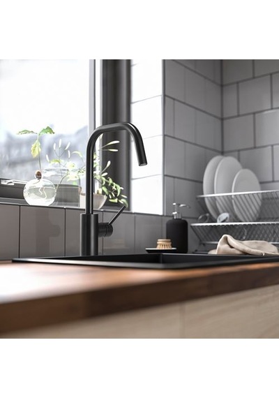 Ikea Älmaren Eviye Bataryası, Siyah, 36 Cm