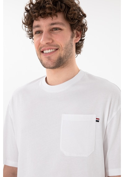 U.S. Polo Assn. Erkek Comfort Fit Bisiklet Yaka Beyaz Tişört 50305990-VR013 U.S. Polo Assn. Erkek Comfort Fit Bisiklet Yaka Beyaz Tişört 50305990-VR013