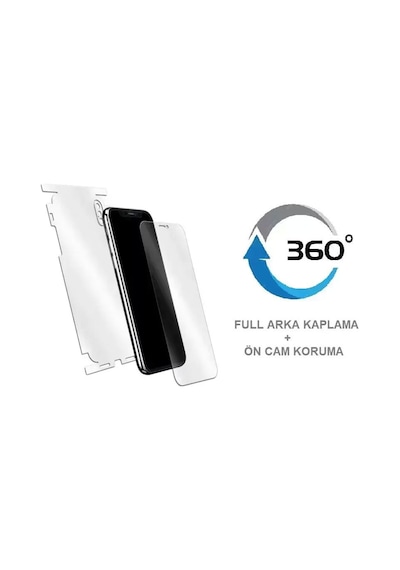 Oneplus Ace 6 Uyumlu Nano Ön - Arka 360 Full Kaplama Hd Ekran Koruyucu Darbe Emici - Maxxpro
