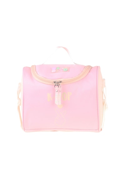 Calacilo Kız Çocuk K-pop Pink Isı Yalıtımlı Okul Beslenme Çantası Pembe - C4108