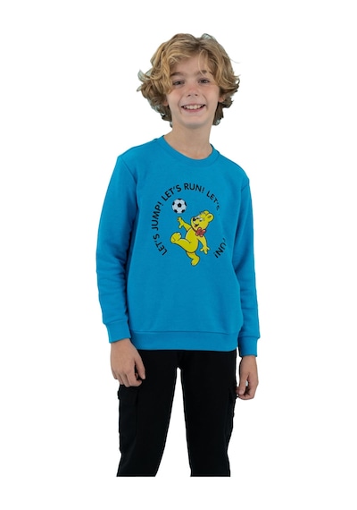 Haribo Hari Bo Erkek Çocuk Mavi Sweatshirt Trk Çok Renkli