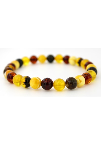 Kehribar Bileklik Kure Tasarım Ambergold Blk23-94 Çok Renkli