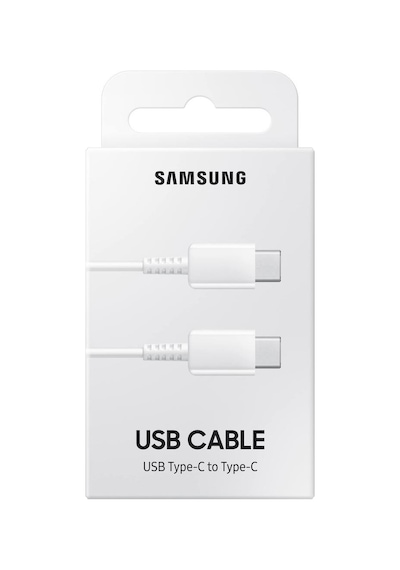 Samsung Uyumlu EP-DA705BWEGWW Type-C Şarj Kablosu 1 M Beyaz