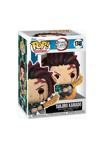 Funko Pop Animasyon: Demon Slayer, Tanjiro Kamado Sun Breathing Vinil Koleksiyon Figürü Karakter Figürü