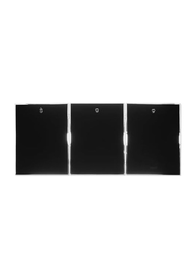 Frames 510780t Üçlü Resim Çerçevesi, Gümüş Kaplama, 20,3 X 25,4 Cm