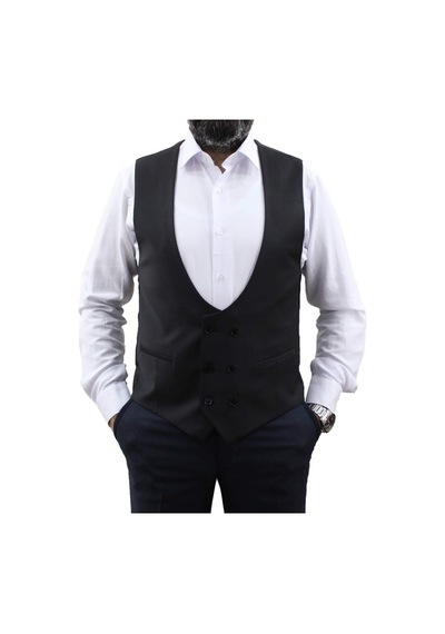 Mentor Regalo Kruvaze Yelek Siyah 50188