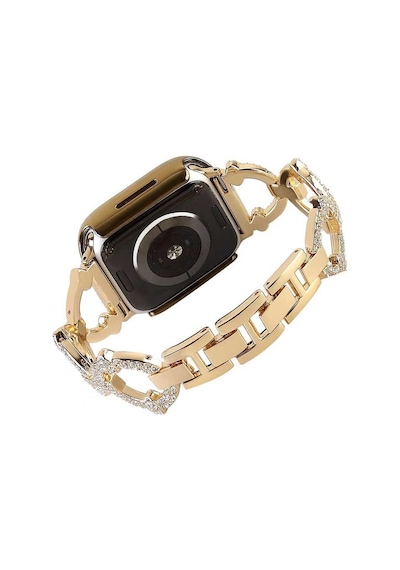 Apple Uyumlu  Watch 7 45 MM Krd-57 Metal Kordon