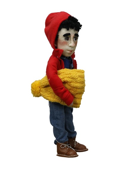 E38 El İşçiliği Erkek Çocuk Dekor Bebek 38 Cm - 6031