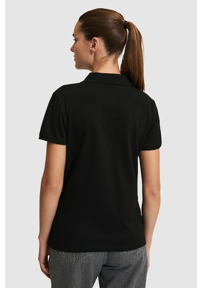 U.s. Polo Assn. Kadın Siyah Tişört Basic 50321818-vr046