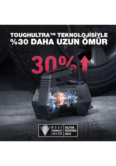Kobb Kb180 12volt 150 Psı Ayarlanabilir Dijital Basınç Göstergel