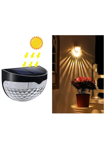 Greentech Güneş Enerjili Duvar ve Çit LED Aydınlatma / GT-SL23 Beyaz