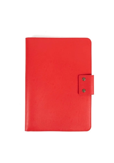 Apple Uyumlu MacBook Air Pro 13-14 Inç Organizer Evrak & Laptop & Tablet Çantası Kırmızı