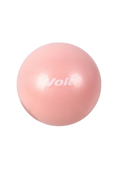 25 cm Mini Pilates Topu Yoga Fitness Egzersiz ve Denge Topu Şişirme Pipeti Dahil Pembe