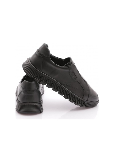 Dgn 9272 Erkek Düz Taban Sneakers Ayakkabi Siyah