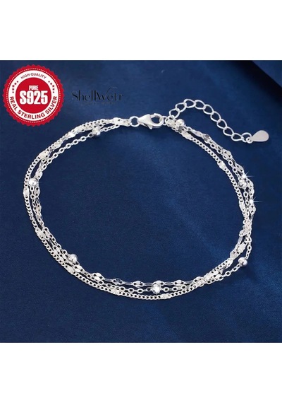 Elva 925 Gümüş Kaplama Kadın Gümüş Bileklik Sevgilinize Annenize Verilecek Gümüş Bileklik Hediye Çok Renkli