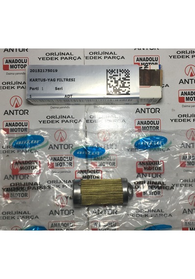 ANTOR /lombardini 6ld360/400 7.5/8.5 Hp Yağ Filitre Kartuşu (YAĞ FİLTRESİ)