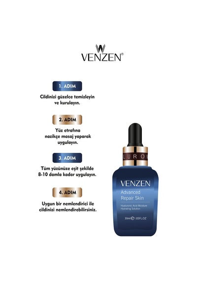 Kolajen Özlü Nemlendirici Onarıcı Hyaluronik Asit Serumu 30 Ml