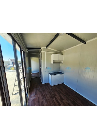 250 X 700 Teras Evim Tiny House 1+1 Plakalı Ruhsatlı O2 Belgeli Kredi Kartına Vade Farksız Taksit Fabrikadan