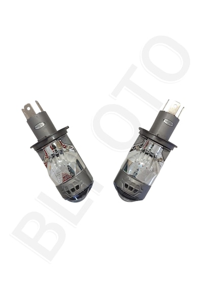 H4 Max Mercekli Led Xenon 22.000 Lümen 50w 12-24v Ufuk Çizgili